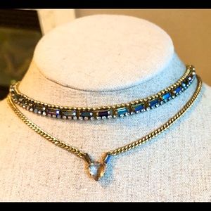 Stella & Dot two strand choker